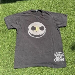 VTG 00’s Nightmare Before Christmas Faded Black Tee